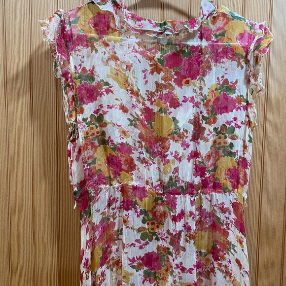 Sundance Vibrant Floral Full Length Vest - Picture 8 of 9